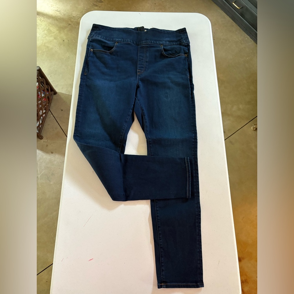SPANX Blue Skinny Jeans Modern Fit